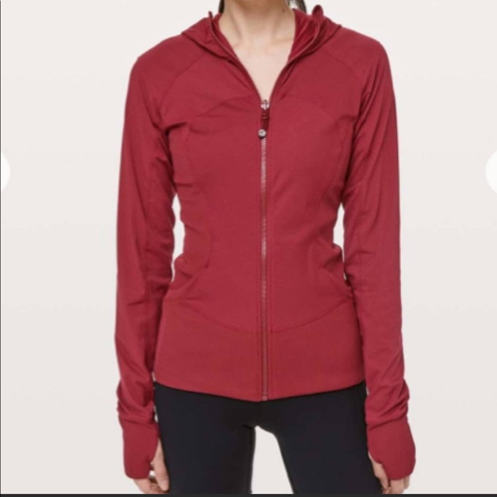 Red Reversible Lululemon In Flux Jacket